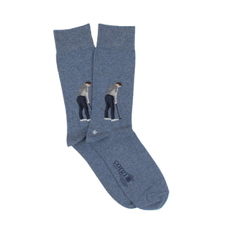 Men's Golfer Cotton Socks 