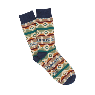 Men's Navaho Pattern Cotton Socks