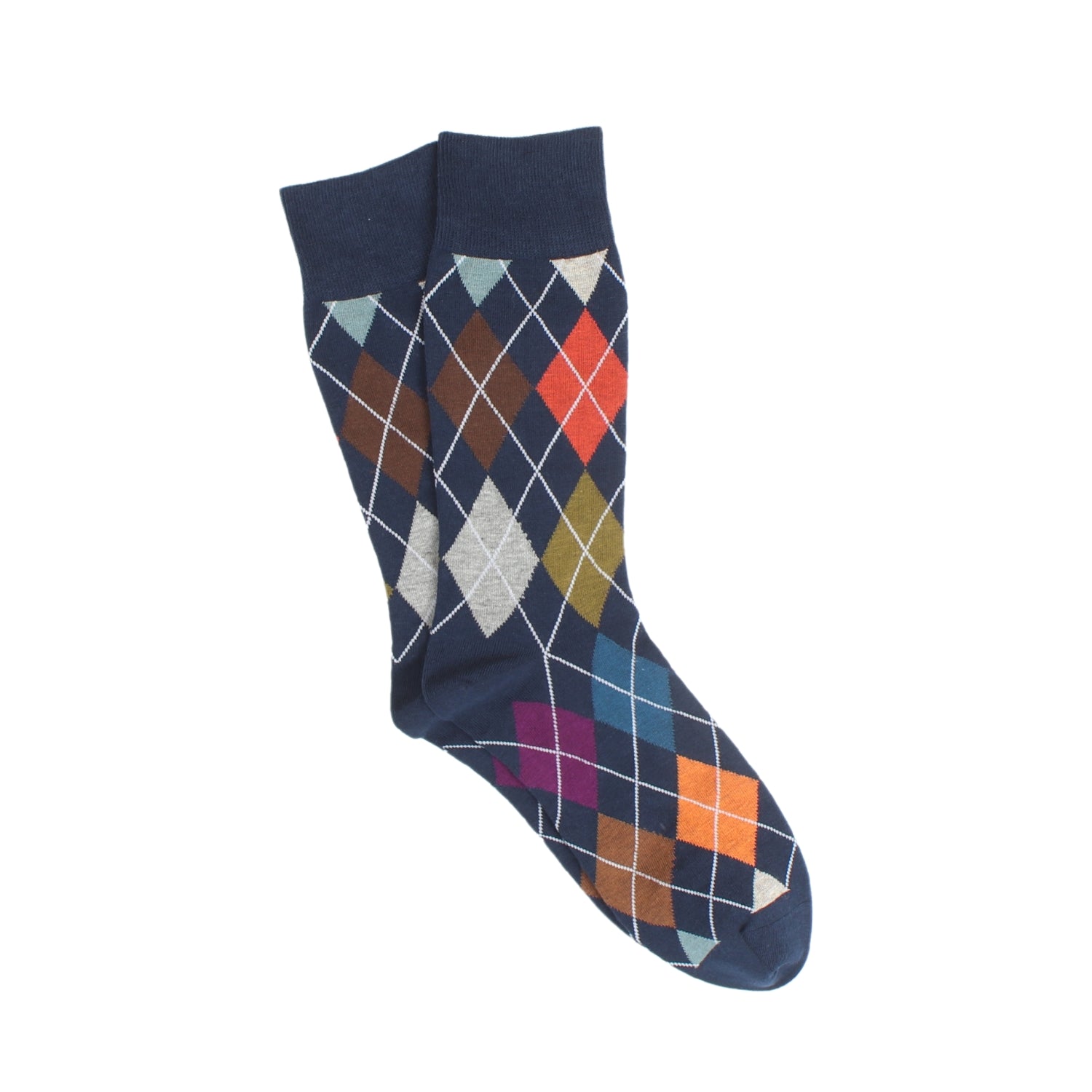 Men's Argyle Cotton Socks