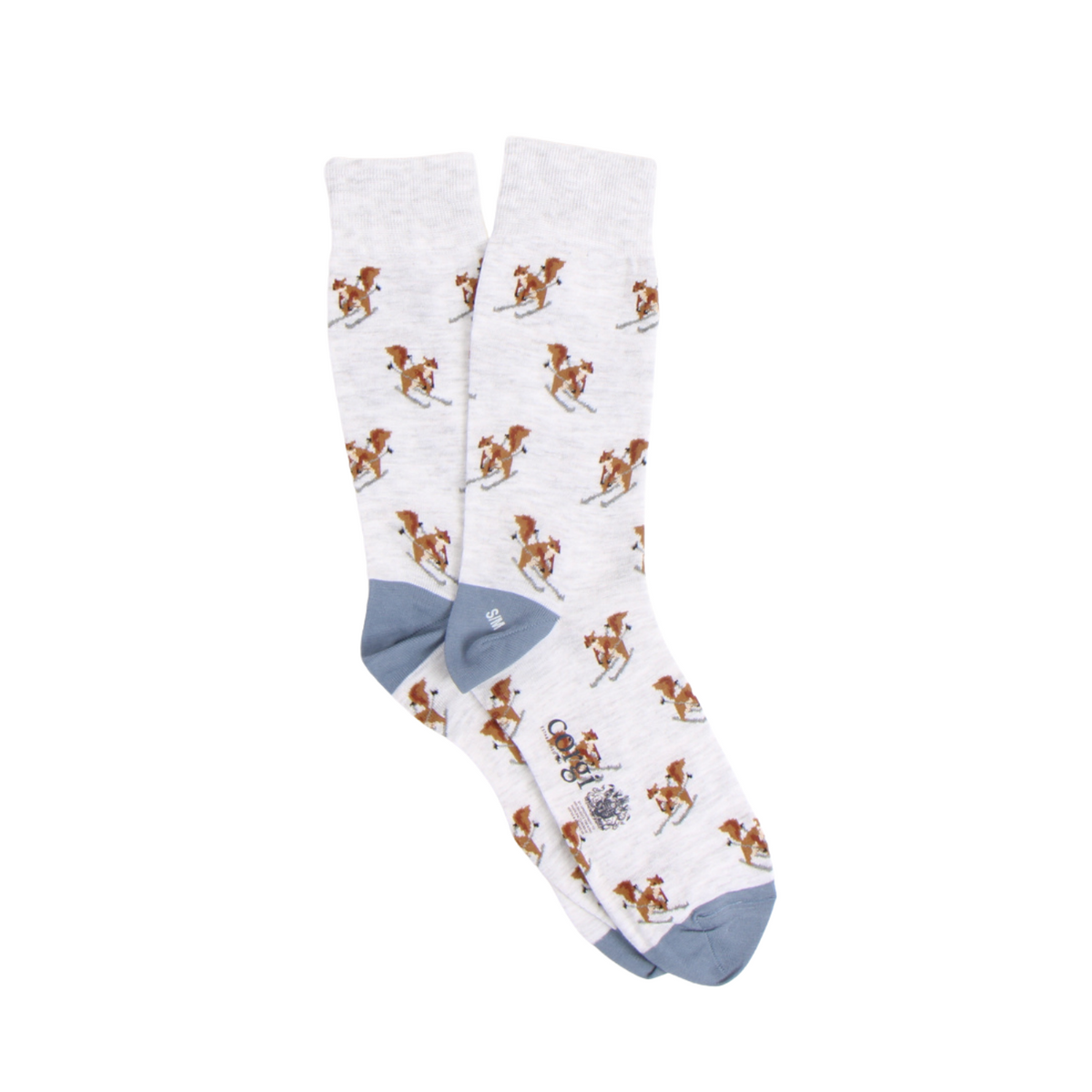 Men's Skiing Squirrel Cotton Socks