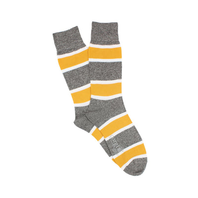 Men's Marl Stripe Cotton Socks