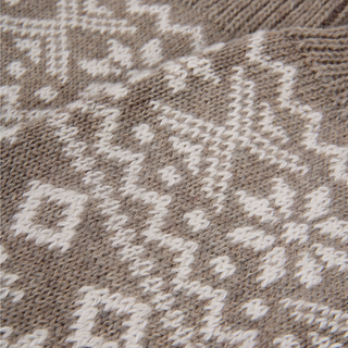 Women's Cashmere & Cotton Fair Isle Socks