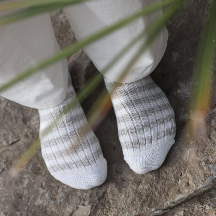 Women's Sailor Striped Pure Cotton Socks