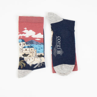 Women's Sorento Scene Cotton Socks