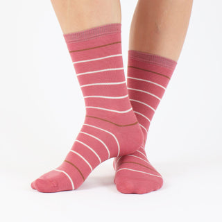 Women's Stripe Cotton Socks