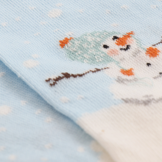 Women's Snowman Cotton Socks