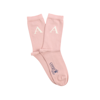 Women's 3-Pair Personalised Letter Socks