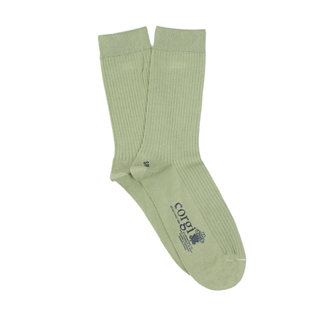 Women's Ribbed Mercerised Cotton Socks
