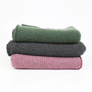 Women's Textured Cashmere Poncho