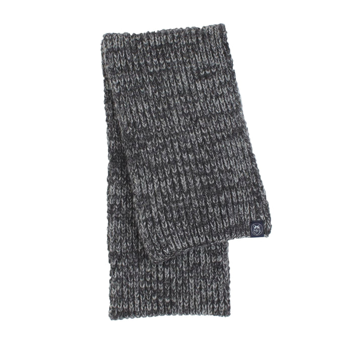 men's classic scarf - marl grey