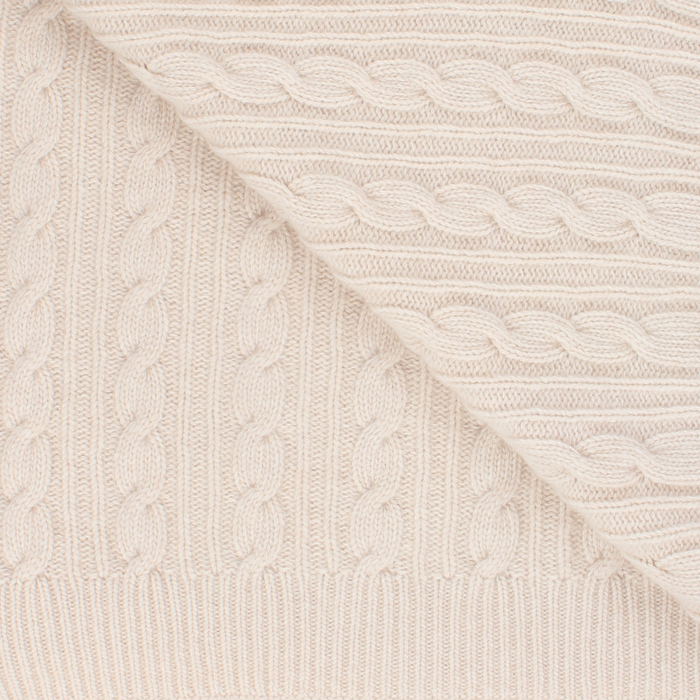 Cable Blanket - Corgi Socks