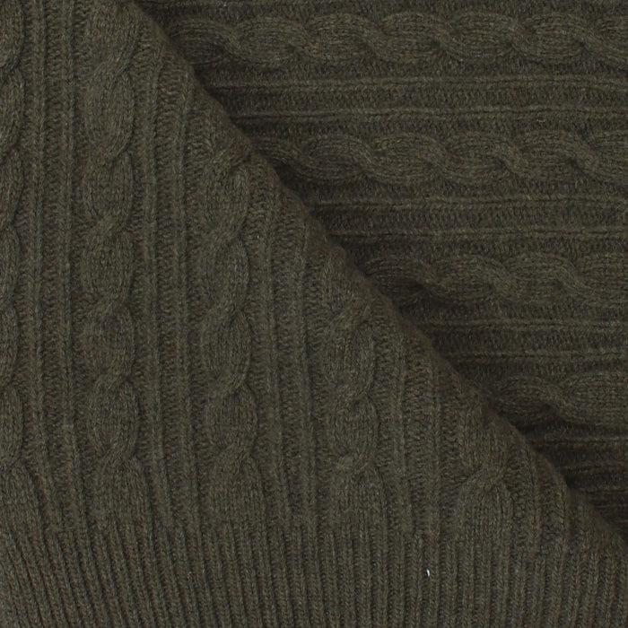 Cable Blanket - Corgi Socks