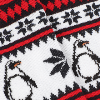 Kids Fair Isle Penguin Cotton Socks