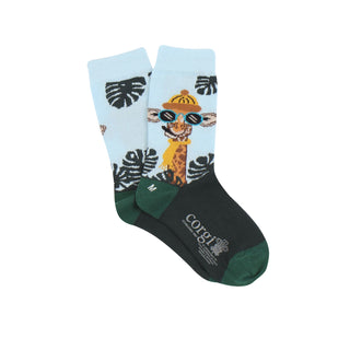 Children's Winter Giraffe Cotton Socks