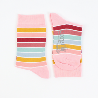 Kids Pantone Stripe Cotton Socks
