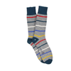 Men's Luxury Striped Pure Cashmere Socks