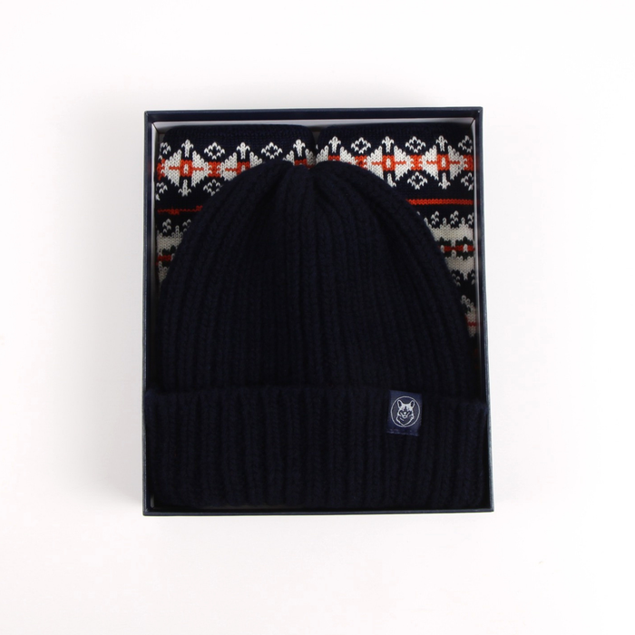 Men's Fair Isle Wool Gift Set