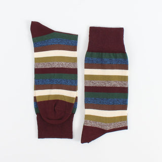 Men's Signature Stripe Cotton Socks