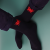 Men's Welsh Dragon Cotton Socks