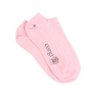 Women's Cotton Trainer Socks Baby Pink
