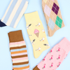 Men's Ice cream & Seagull Cotton Socks