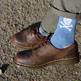Men's Skull & Stripe Pure Cotton Socks