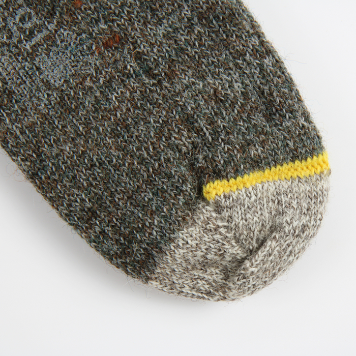 close up of detail on toe.