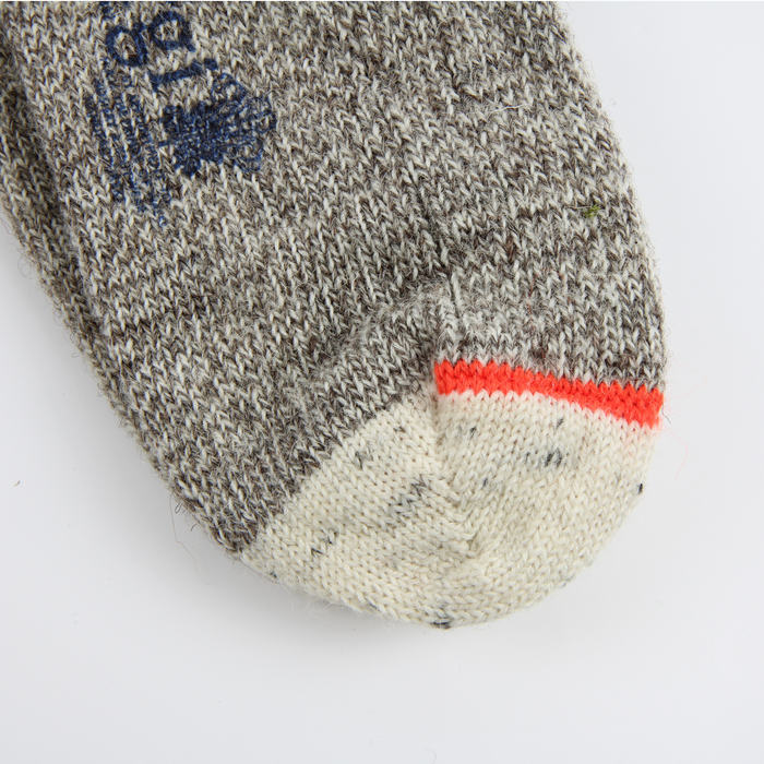 Close up detail of the toe.