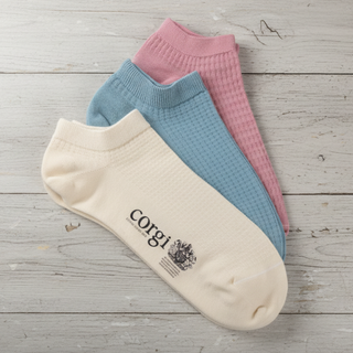 Women's Waffle Cotton Trainer Socks