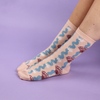 Women's Sea Shell Wave Cotton Socks