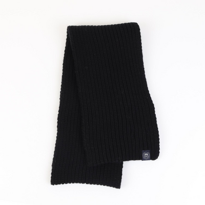 men's classic scarf - black