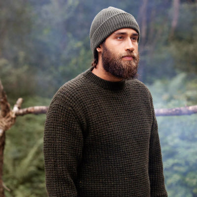 Men's Donegal Wool Sweater