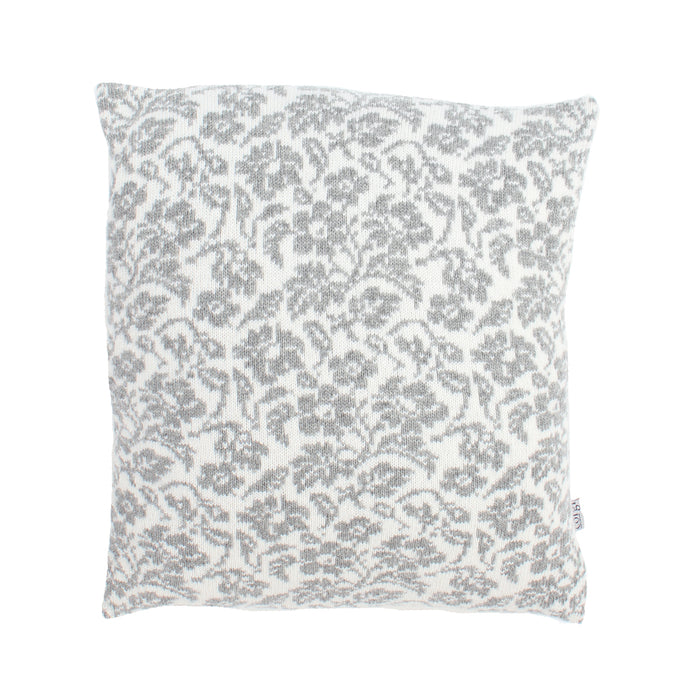 floral patterned wool cushions 