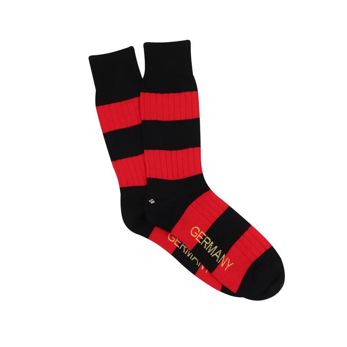 Germany Stripe Cotton Socks - Corgi Socks