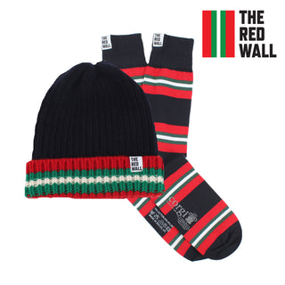 Red Wall Beanie Gift Set