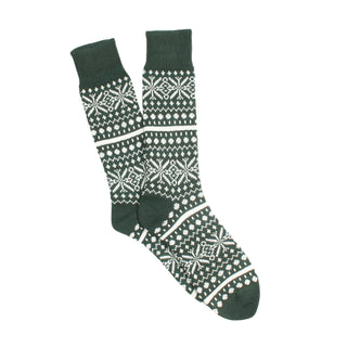 Men's Fair Isle Wool Socks