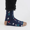 Men's 2-Pair Golf Cotton Socks