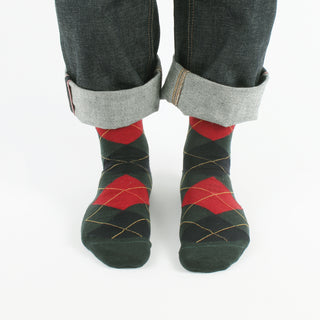 Men's Argyle Wool Socks