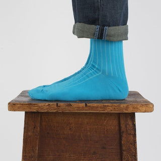 Men's Assorted 7-Pack of Plain Cotton Socks - Corgi Socks