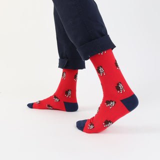 Men's Bulldog Cotton Socks - Corgi Socks