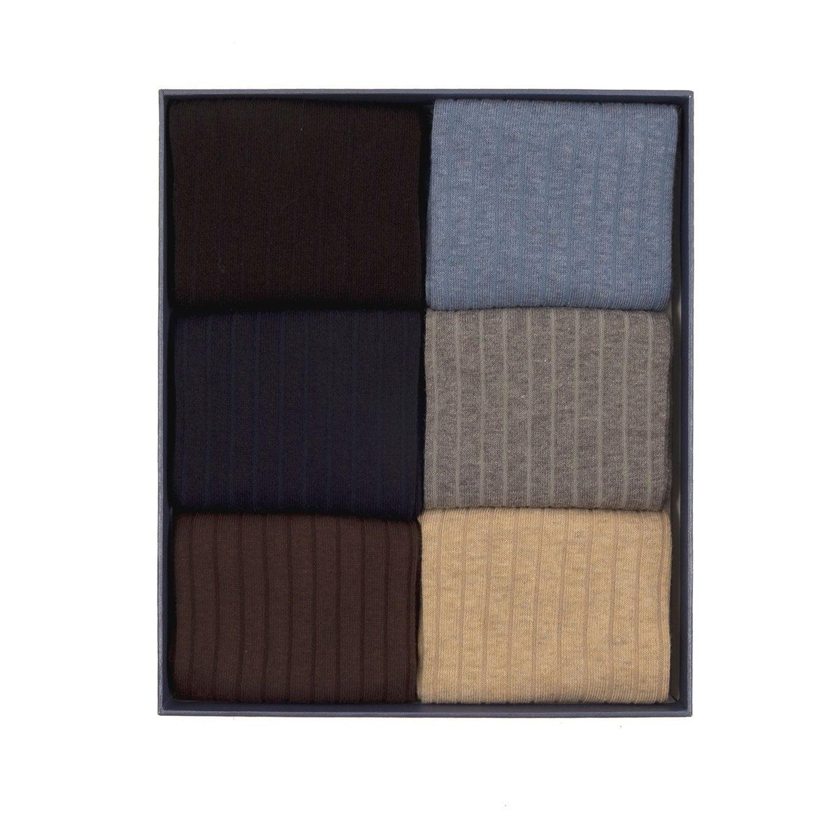 Men's Classic 6-Pair Cotton Gift Box - Corgi Socks
