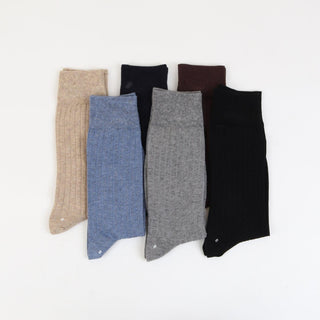 Men's Classic 6-Pair Cotton Gift Box - Corgi Socks