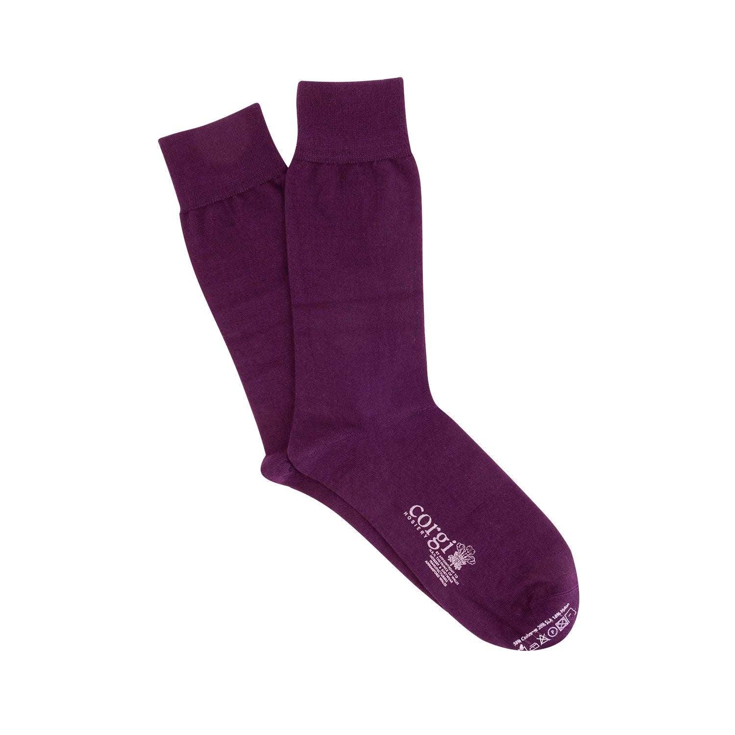 Men's Cashmere & Silk Socks