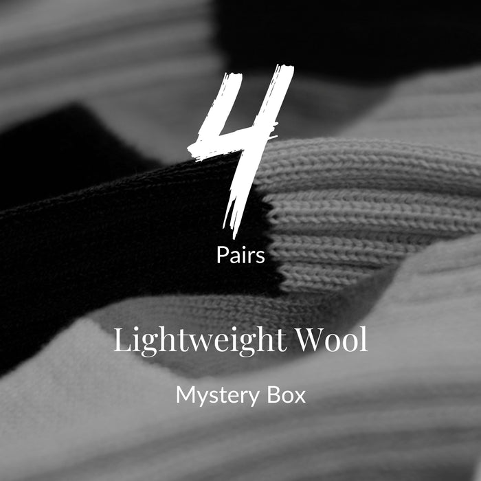 Men's Merino Wool Socks-Mystery Box 4 Pairs