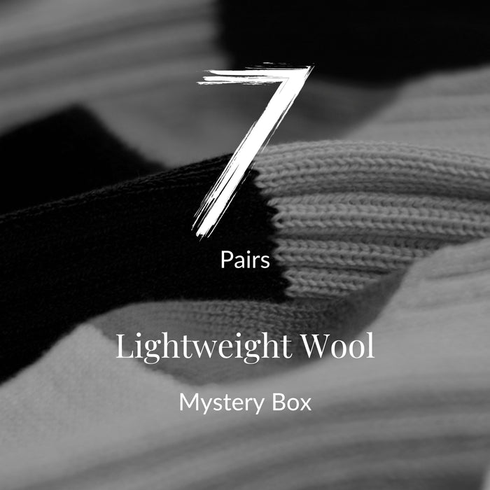 Men's Merino Wool Socks-Mystery Box 7 Pairs