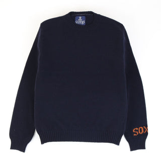 Personalised Initial Sweater- sleeve placement - Corgi Socks