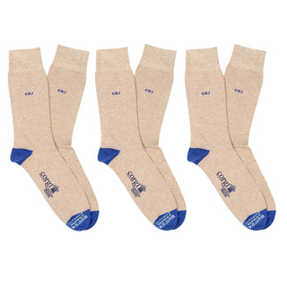 Men's 3-Pair Personalised Socks