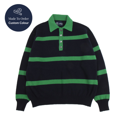 Men's Striped Polo Shirt