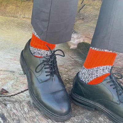 striped crew socks video
