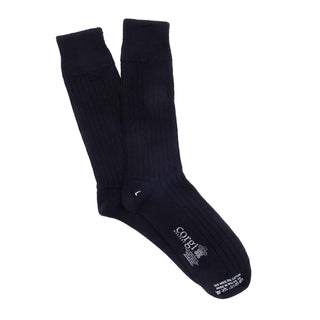 Rib Wool & Cotton Socks - Corgi Socks